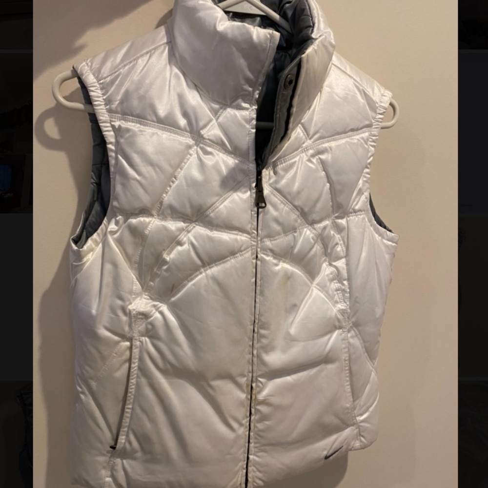 Reversible Nike Vest White/Gray S